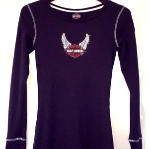 HARLEY-DAVIDSON Vintage Style Western Logo Thermal